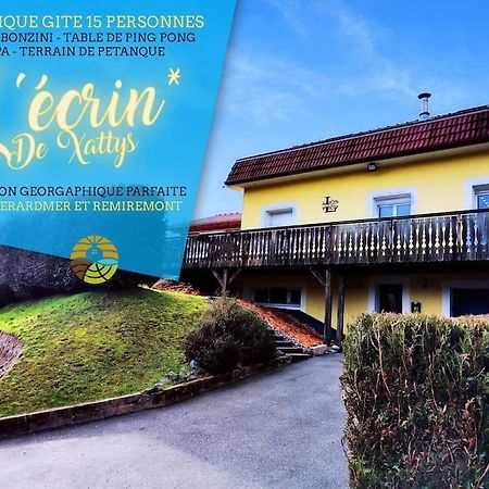 L'Ecrin De Xattys - Gite De Standing-Spa-Terrain De Petanque-Piscine-Switch-Baby-Foot Au Coeur Du Massif Vosgien Cleurie Экстерьер фото